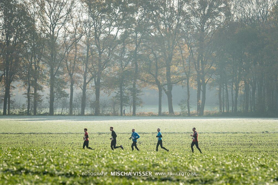 Afbeelding hardlopers Woest Lochemsebergloop