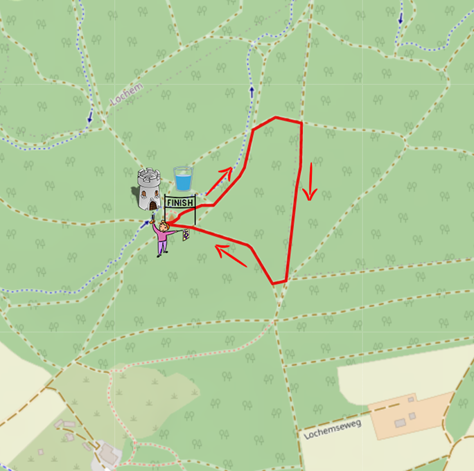 Afbeelding route Pikeur Makelaars Kidsrun