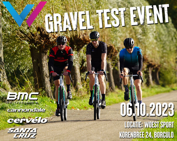 Aankondiging Gravel Test Event