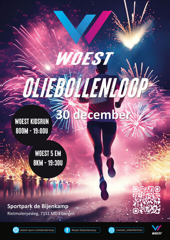 Woest Oliebollenloop 30 december