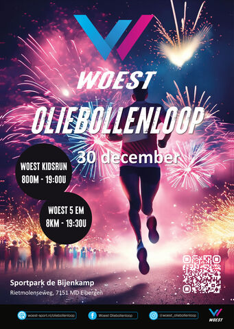 woest oliebollenloop a2 drukwerkdeal qrcode