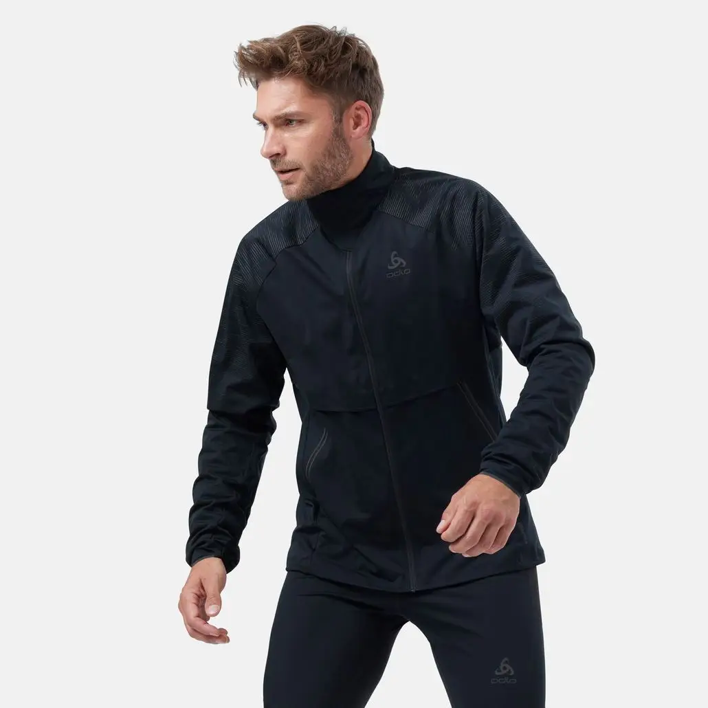 Odlo Zeroweight Pro Warm Reflecterend Hardloopjack Heren