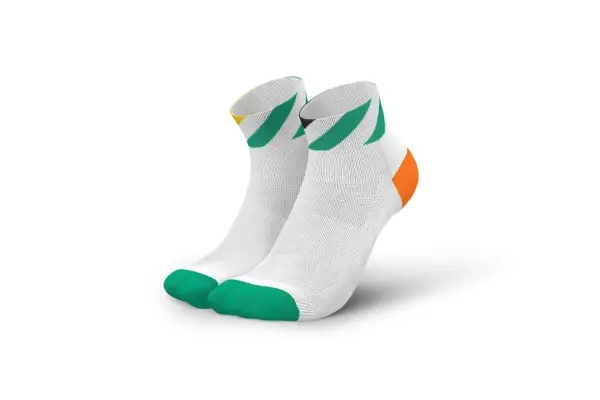 ODLO LOW CERAMICOOL - Trainer socks - white - Zalando.de